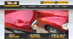 Desktop Screenshot of fixthedent.com